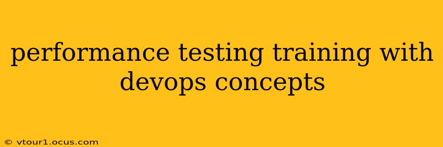 performance testing training with devops concepts