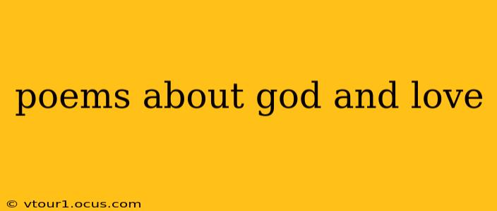 poems about god and love