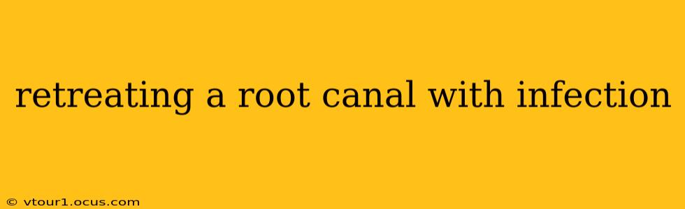 retreating a root canal with infection