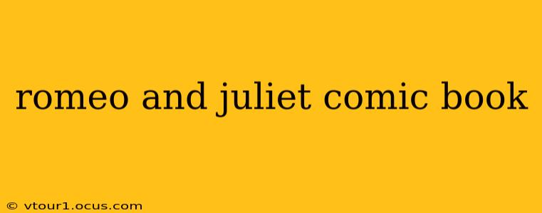 romeo and juliet comic book