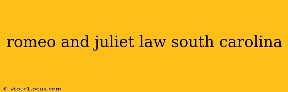 romeo and juliet law south carolina