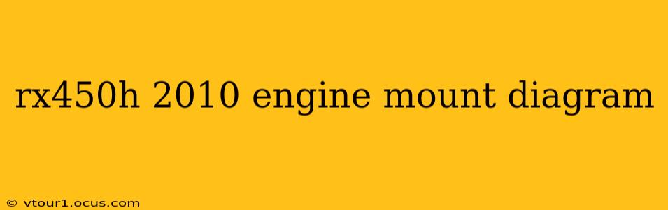 rx450h 2010 engine mount diagram