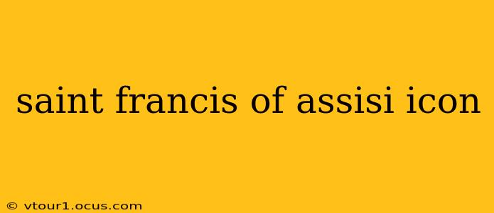 saint francis of assisi icon