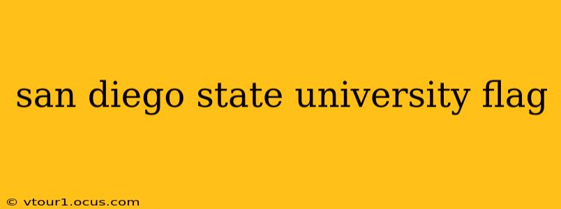 san diego state university flag