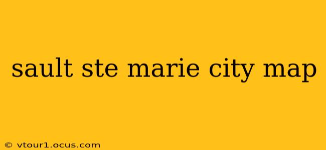 sault ste marie city map