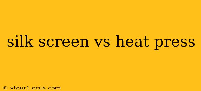 silk screen vs heat press