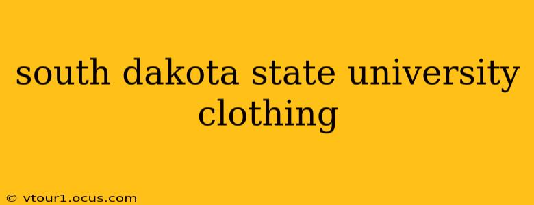 south dakota state university clothing