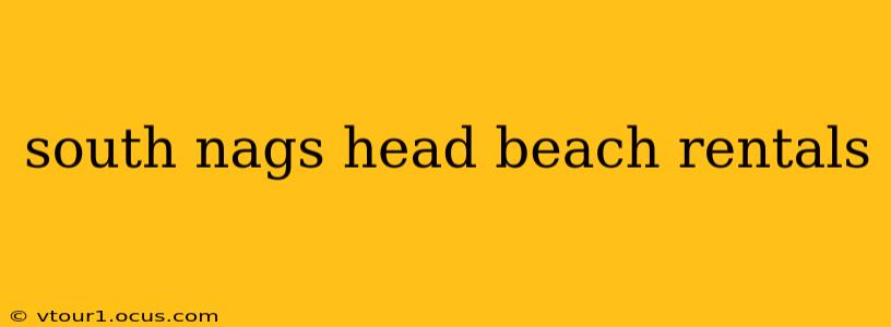 south nags head beach rentals