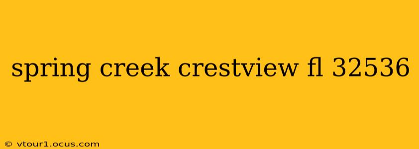 spring creek crestview fl 32536