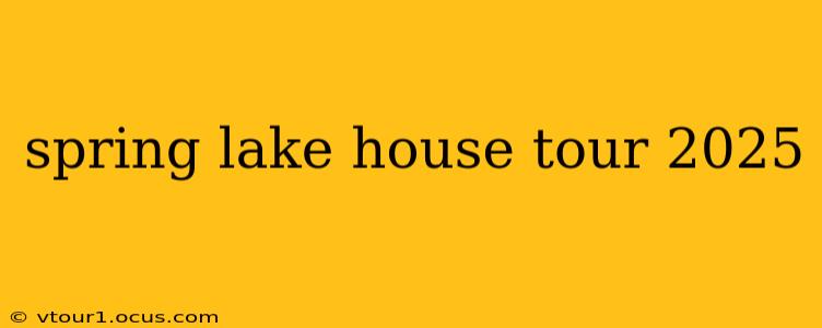 spring lake house tour 2025
