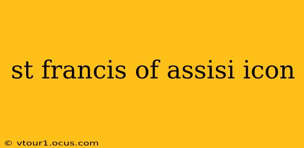 st francis of assisi icon