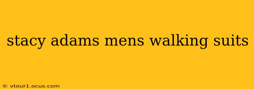 stacy adams mens walking suits