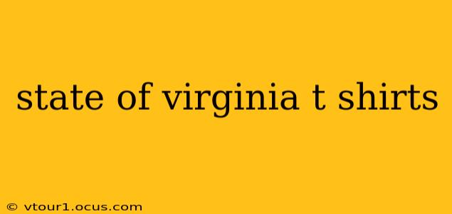 state of virginia t shirts