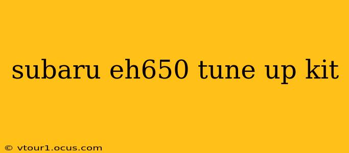 subaru eh650 tune up kit