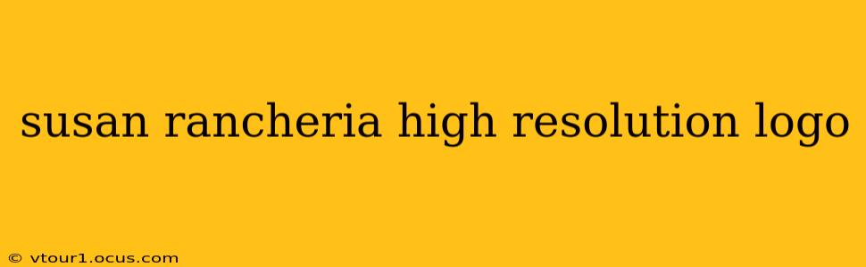 susan rancheria high resolution logo