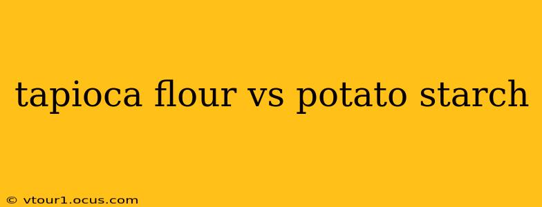 tapioca flour vs potato starch