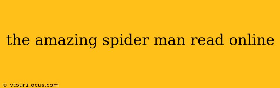 the amazing spider man read online