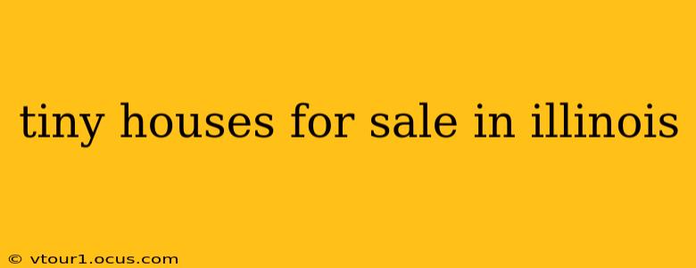 tiny houses for sale in illinois