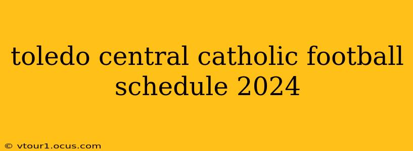 toledo central catholic football schedule 2024