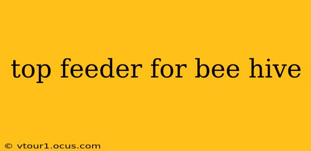 top feeder for bee hive