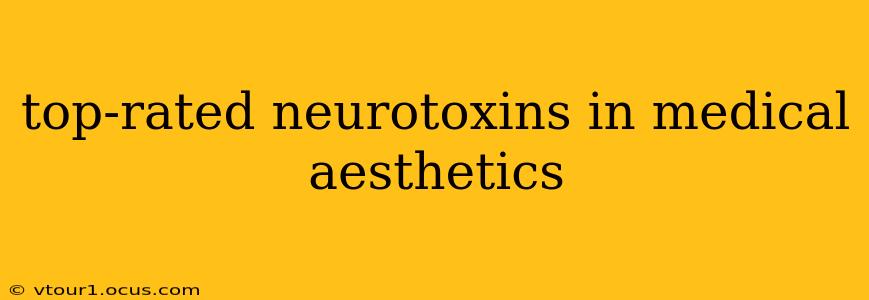 top-rated neurotoxins in medical aesthetics