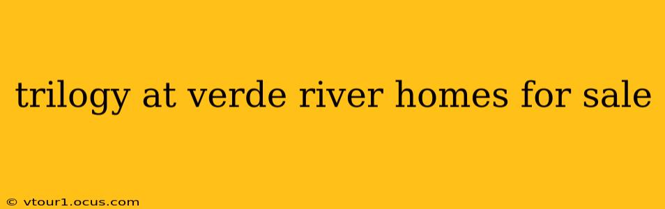 trilogy at verde river homes for sale