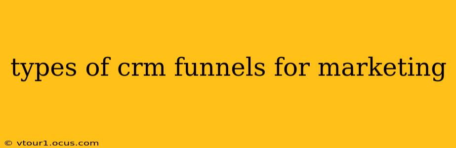types of crm funnels for marketing