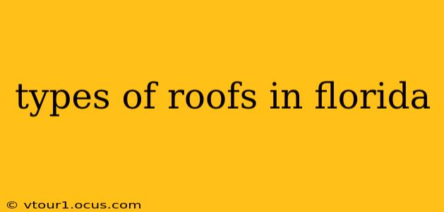 types of roofs in florida