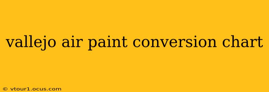 vallejo air paint conversion chart