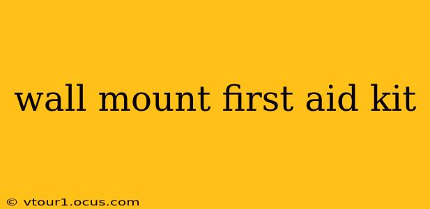 wall mount first aid kit