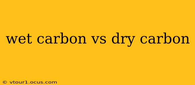 wet carbon vs dry carbon