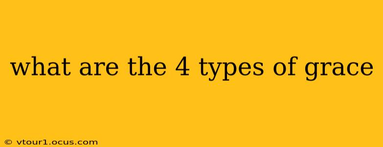 what are the 4 types of grace