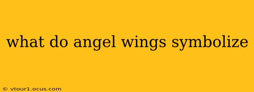 what do angel wings symbolize
