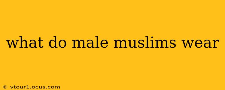 what do male muslims wear