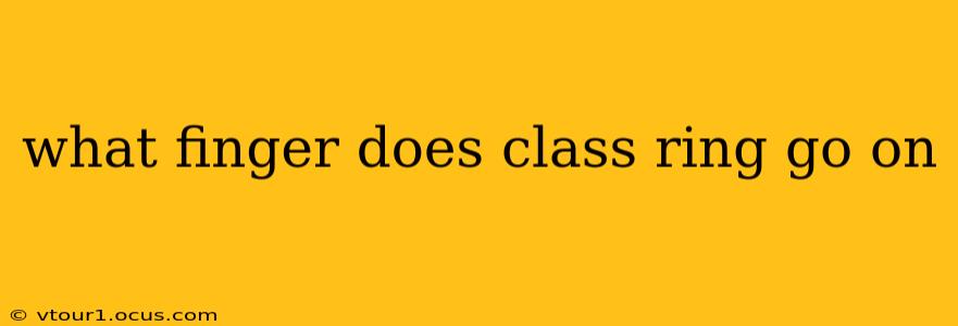 what finger does class ring go on