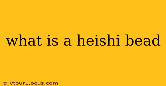 what is a heishi bead