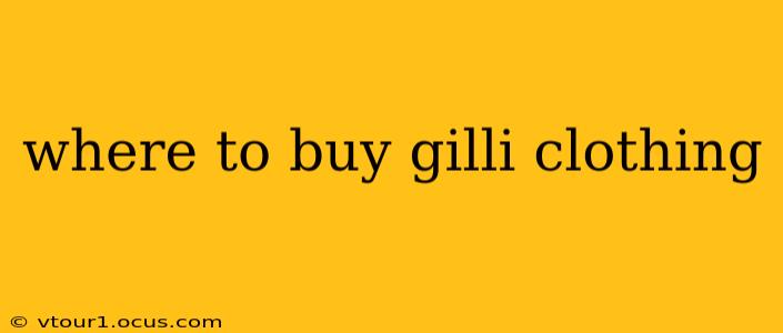where to buy gilli clothing