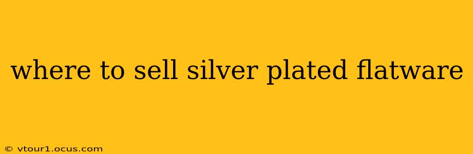 where to sell silver plated flatware