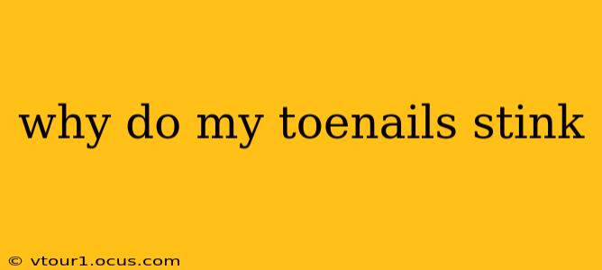 why do my toenails stink