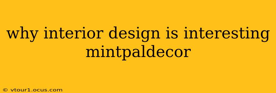 why interior design is interesting mintpaldecor