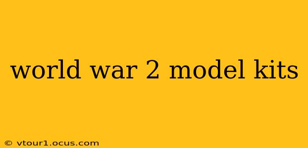 world war 2 model kits