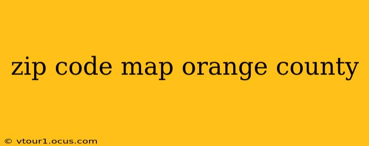 zip code map orange county