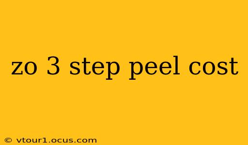 zo 3 step peel cost