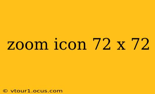 zoom icon 72 x 72